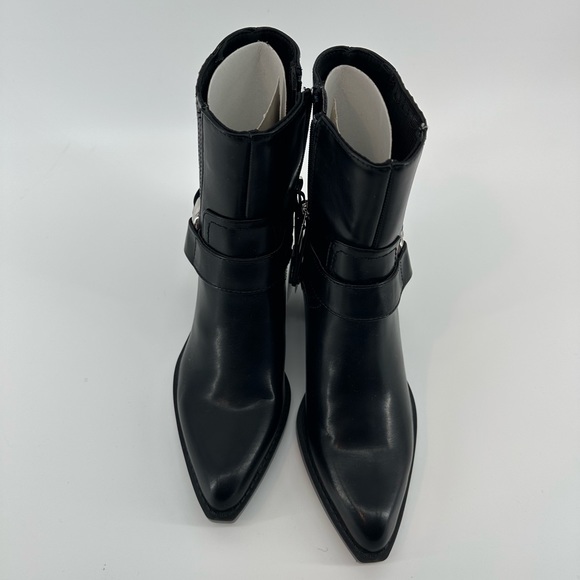 NWT Zara heeled cowboy boots size 8 - Picture 5 of 7
